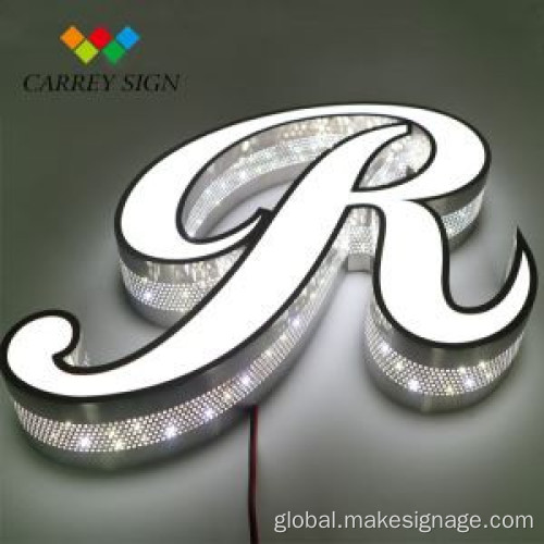 Commercial Signage Boards Custom 3d Led Letter Sign Factory